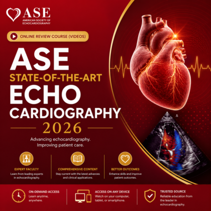 ASE State-of-the-Art Echocardiography 2026